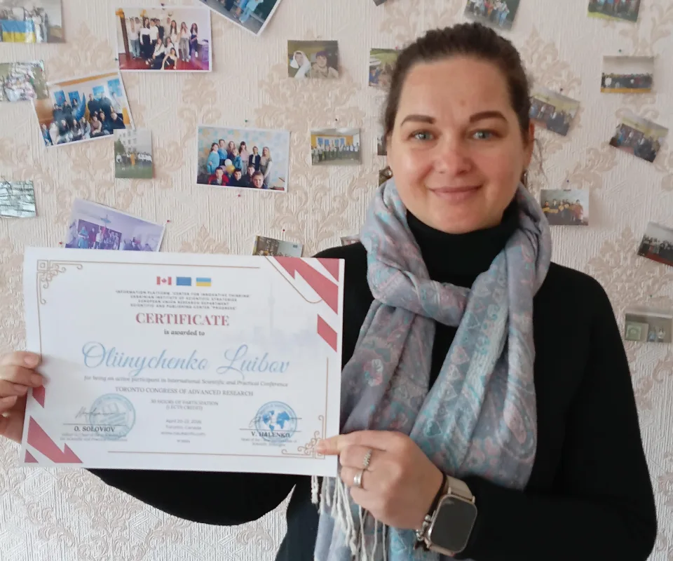 Liubov Oliinychenko